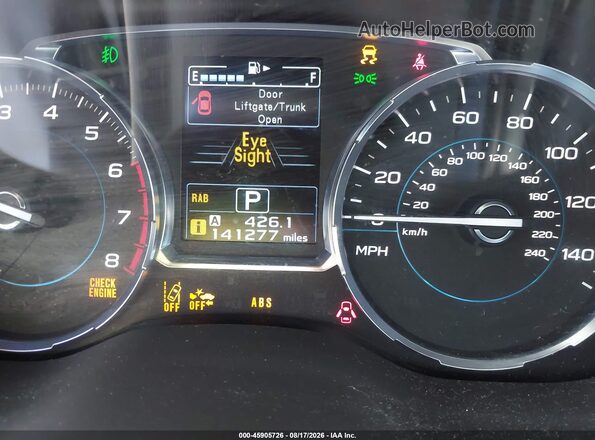 JF2SJGWC5HH430959 2017 SUBARU FORESTER Silver Widok tylnych siedzeń