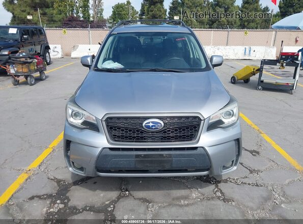 JF2SJGWC5HH430959 2017 SUBARU FORESTER Silver Widok zestawu wskaźników