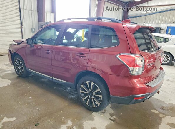 JF2SJGWC5HH592106 2017 SUBARU FORESTER Red უკანა მარცხენა
