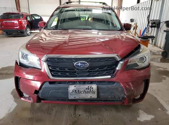 JF2SJGWC5HH592106 2017 SUBARU FORESTER Red წინა ხედი