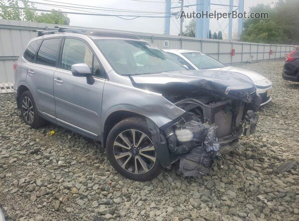 JF2SJGWC6HH451514 2017 SUBARU FORESTER Silver Front right