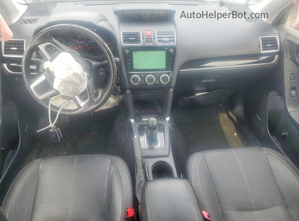 JF2SJGWC6HH451514 2017 SUBARU FORESTER Silver Dashboard view
