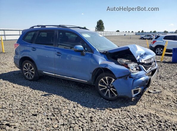 JF2SJGWCXHH459986 2017 SUBARU FORESTER Blue Front right