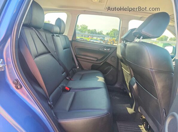 JF2SJGXC7GH490934 2016 SUBARU FORESTER Turquoise Vista interior trasera