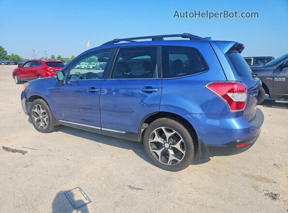JF2SJGXC7GH490934 2016 SUBARU FORESTER Turquoise Trasero izquierdo
