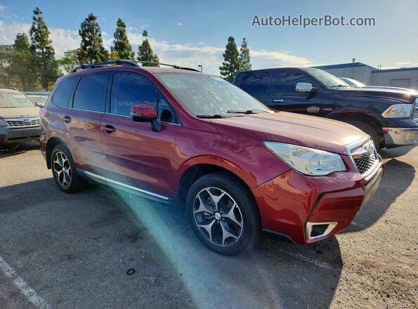 JF2SJGXCXGH441792 2016 SUBARU FORESTER Maroon Vista interior delantera