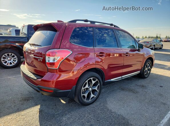 JF2SJGXCXGH441792 2016 SUBARU FORESTER Maroon Vista frontal