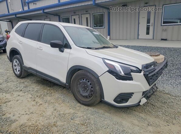 JF2SKAAC1PH445006 2023 SUBARU FORESTER White Przód prawy