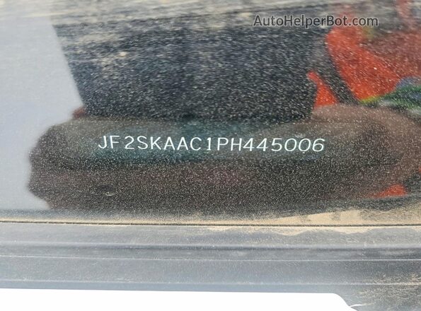 JF2SKAAC1PH445006 2023 SUBARU FORESTER White Widok wnętrza 360 stopni