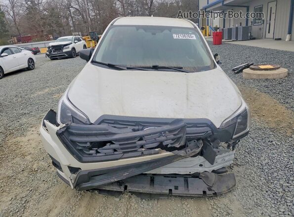 JF2SKAAC1PH445006 2023 SUBARU FORESTER White Widok z przodu