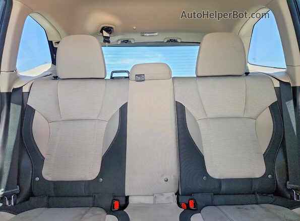 JF2SKAAC8PH448405 2023 SUBARU FORESTER Gray Widok tylnych siedzeń