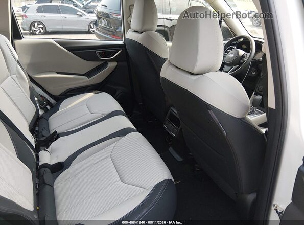 JF2SKAAC8PH493876 2023 SUBARU FORESTER White Вид наклейки з VIN-кодом