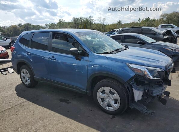 JF2SKAACXPH520706 2023 SUBARU FORESTER Blue Przód prawy