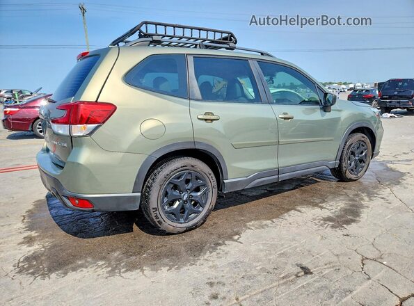JF2SKACC3KH401367 2019 SUBARU FORESTER Green უკანა მარჯვენა