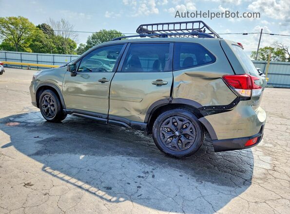 JF2SKACC3KH401367 2019 SUBARU FORESTER Green უკანა მარცხენა