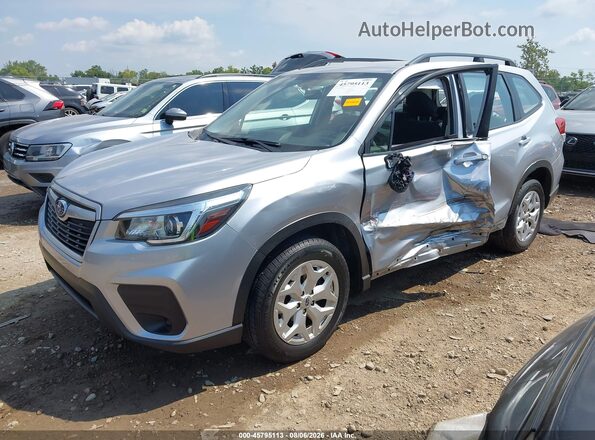 JF2SKACC3KH405340 2019 SUBARU FORESTER Silver Przód lewy