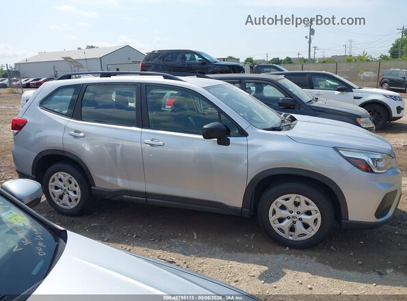 JF2SKACC3KH405340 2019 SUBARU FORESTER Silver Widok zestawu wskaźników
