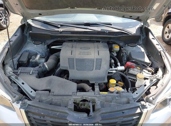 JF2SKACC3KH405340 2019 SUBARU FORESTER Silver Widok z tyłu