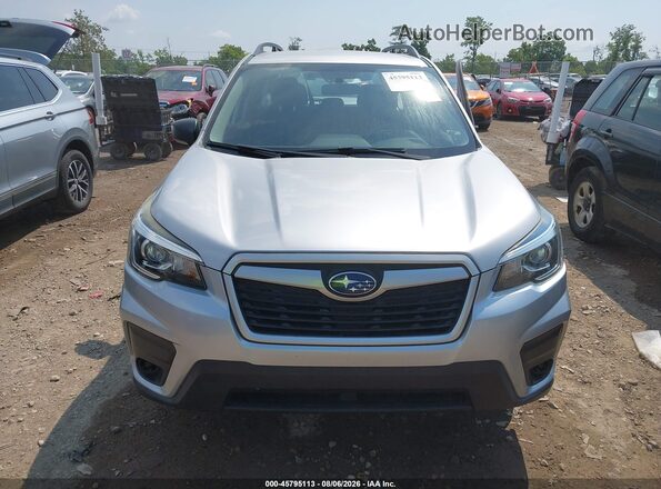 JF2SKACC3KH405340 2019 SUBARU FORESTER Silver Widok deski rozdzielczej