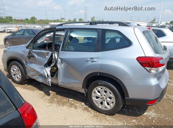 JF2SKACC3KH405340 2019 SUBARU FORESTER Silver Widok wnętrza z tyłu