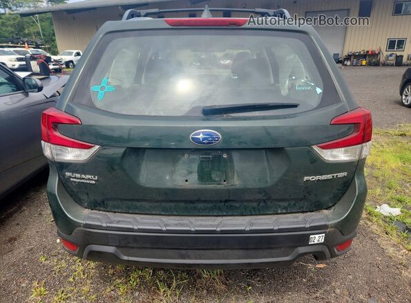 JF2SKACC3NH428962 2022 SUBARU FORESTER Green Հետևի տեսք