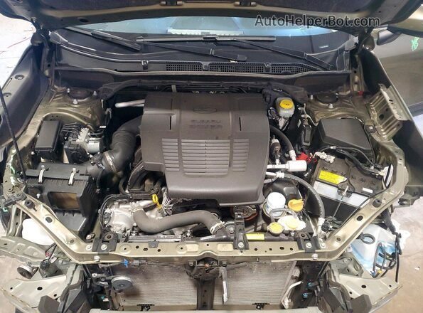 JF2SKACC3RH410550 2024 SUBARU FORESTER Green Engine compartment view