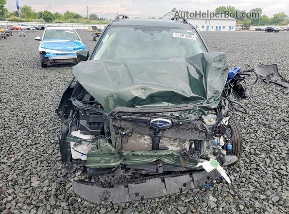 JF2SKACC3RH492344 2024 SUBARU FORESTER Green Vista frontal