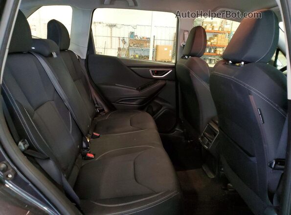 JF2SKACC4KH427945 2019 SUBARU FORESTER Black Vista interior trasera