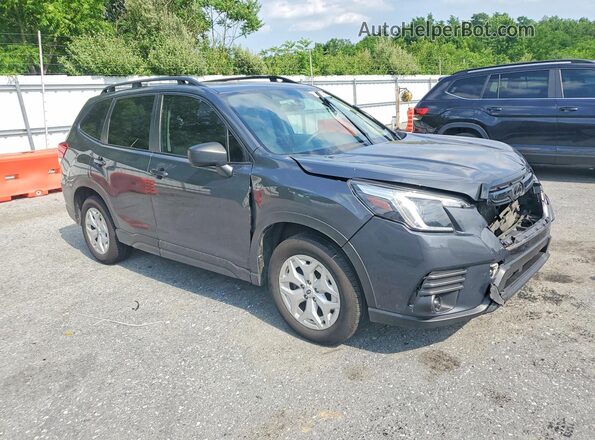 JF2SKACC5NH403674 2022 SUBARU FORESTER Угольный Передняя правая четверть
