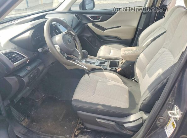 JF2SKACC5NH403674 2022 SUBARU FORESTER Угольный Вид салона спереди