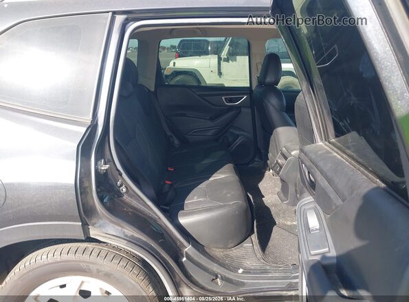 JF2SKACC6KH422522 2019 SUBARU FORESTER Black VIN კოდის სტიკერის ხედი