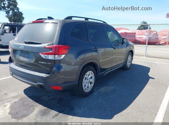 JF2SKACC6KH422522 2019 SUBARU FORESTER Black უკანა მარჯვენა