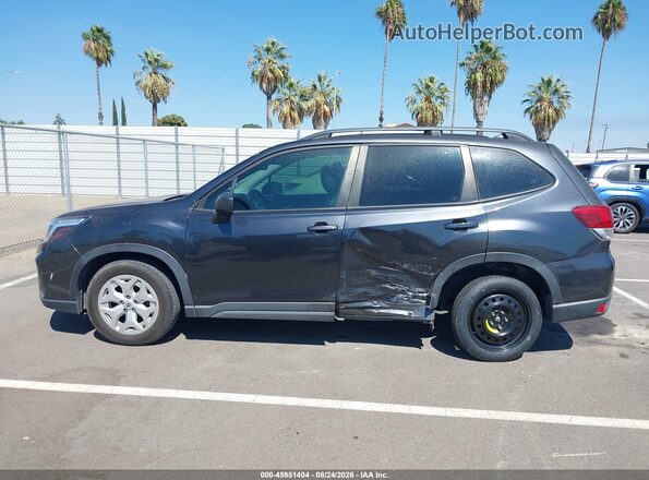 JF2SKACC6KH422522 2019 SUBARU FORESTER Black სალონის 360-გრადუსიანი ხედი