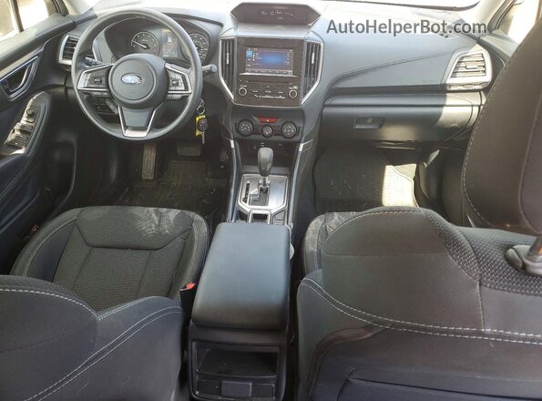 JF2SKACC6KH475852 2019 SUBARU FORESTER Silver Առջևի վահանակի տեսք