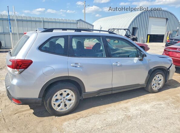JF2SKACC6KH475852 2019 SUBARU FORESTER Silver Հետևի աջ