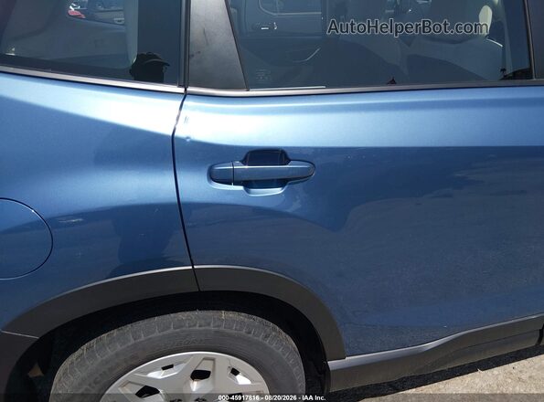 JF2SKACC7KH436817 2019 SUBARU FORESTER Blue Front view