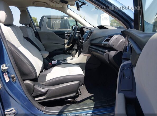 JF2SKACC7KH436817 2019 SUBARU FORESTER Blue Front interior view