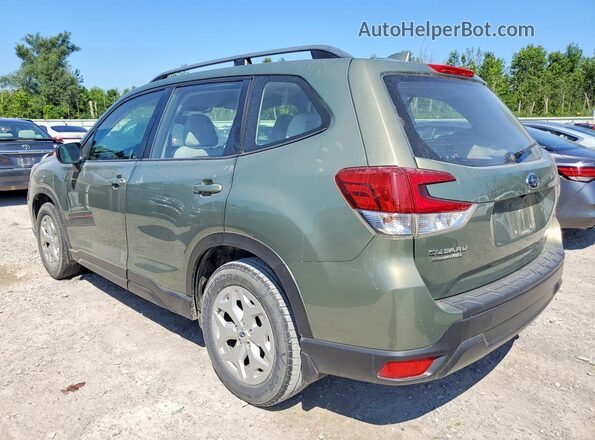 JF2SKACC7KH594123 2019 SUBARU FORESTER Зеленый Задняя левая четверть