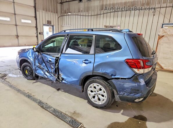 JF2SKACC8KH488604 2019 SUBARU FORESTER Blue უკანა მარცხენა