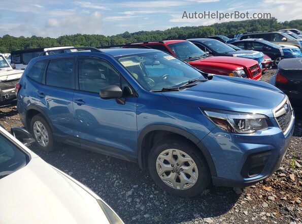 JF2SKACC8KH488604 2019 SUBARU FORESTER Blue წინა მარჯვენა