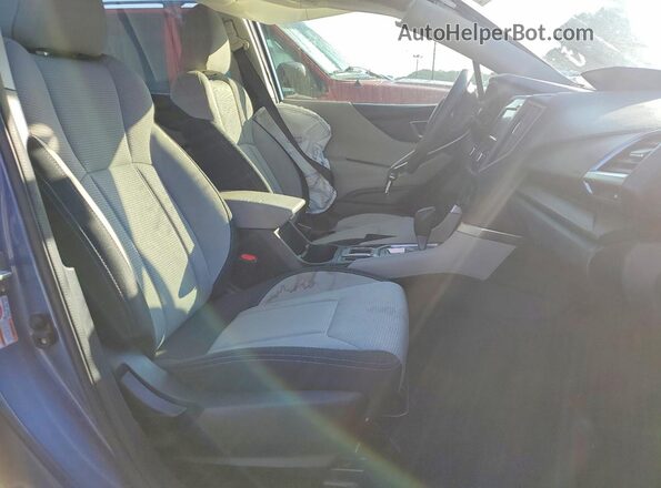 JF2SKACC8KH488604 2019 SUBARU FORESTER Blue წინა სალონის ხედი