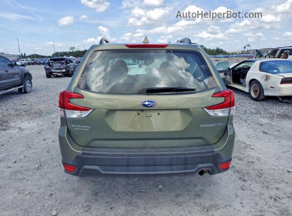 JF2SKACCXKH415136 2019 SUBARU FORESTER Green Հետևի տեսք