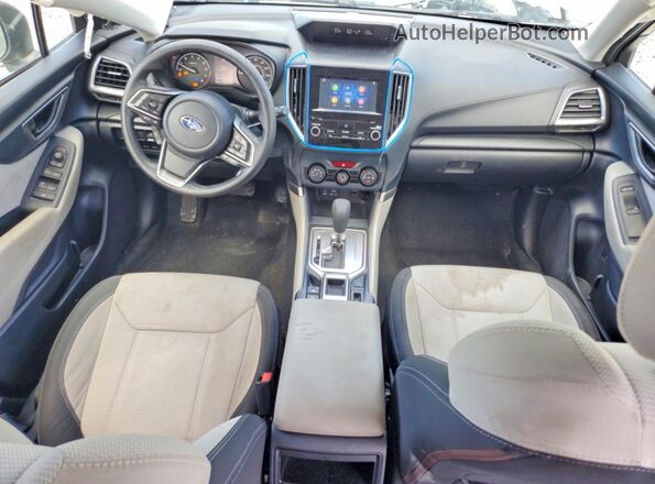 JF2SKACCXKH415136 2019 SUBARU FORESTER Green Առջևի վահանակի տեսք