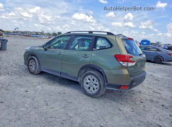 JF2SKACCXKH415136 2019 SUBARU FORESTER Green Հետևի ձախ
