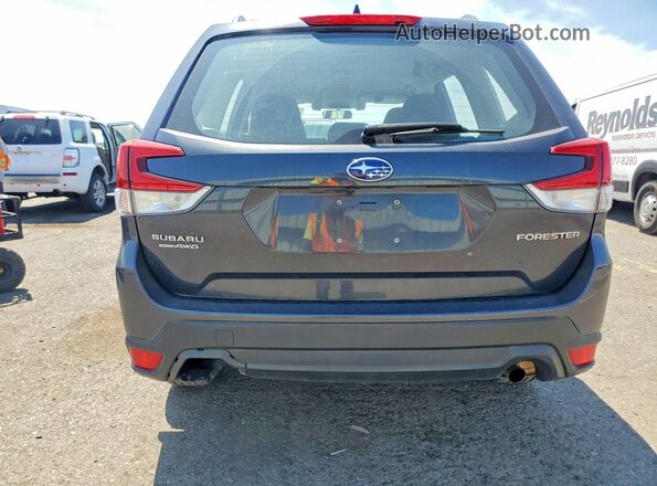 JF2SKACCXKH474882 2019 SUBARU FORESTER Угольный Вид сзади