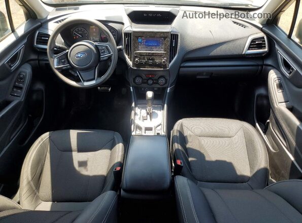 JF2SKACCXKH474882 2019 SUBARU FORESTER Угольный Вид панели приборов