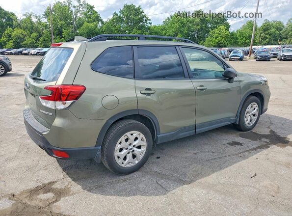 JF2SKACCXKH482903 2019 SUBARU FORESTER Зеленый Задняя правая четверть
