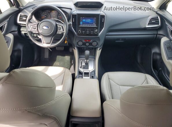 JF2SKACCXKH482903 2019 SUBARU FORESTER Зеленый Вид панели приборов