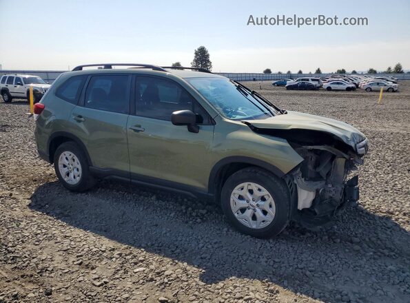 JF2SKADC0LH445987 2020 SUBARU FORESTER Green Front right
