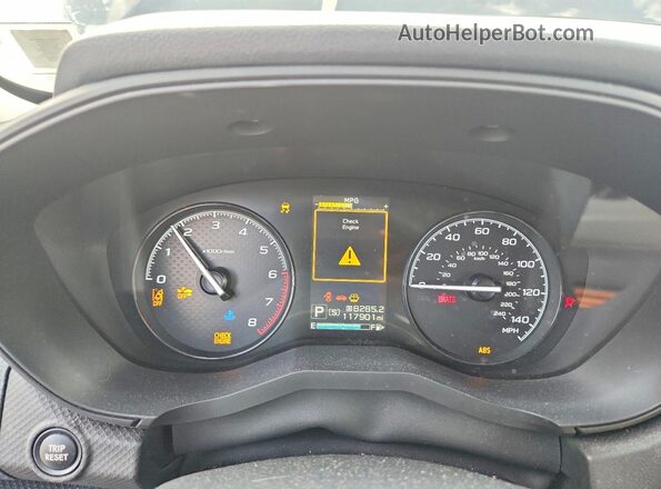 JF2SKADC0MH576726 2021 SUBARU FORESTER Black Սարքավորումների վահանակի տեսք